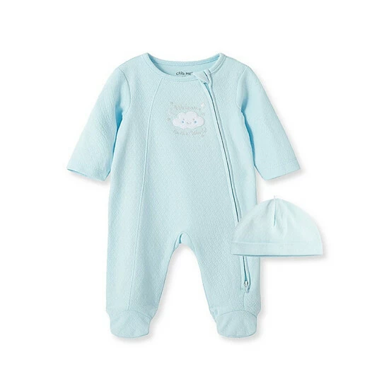 Best deal ๐ Little Me® 2-Piece New World Footie And Hat Set ๐งจ