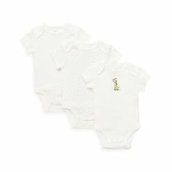 Coupon 😍 Little Me® 3-Pack Giraffe Bodysuit In Ivory 😀