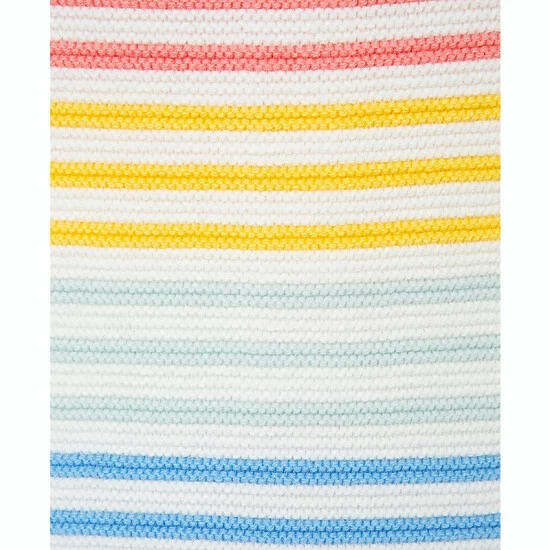 Budget ๐ Little Me™ Rainbow Stripe Coverall In Pink โจ - Image 4