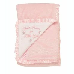 New ⌛ Little Me® "Thank Heaven" Blanket In Pink 🤩