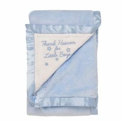 Outlet ✔️ Little Me® "Thank Heaven" Blanket In Blue ⭐