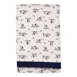 Brand new 🔔 Little Me® Puppy Print Blanket In Blue 🔔