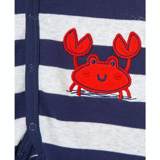 Wholesale ๐งจ Little Me® Size 6M 2-Pack Crab Rompers ๐ - Image 4