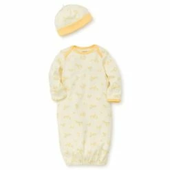 Budget 😉 Little Me® 2-Piece Ducks Gown And Hat Set In Yellow 👍