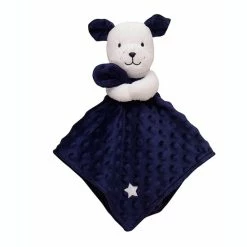 Brand new 🔥 Little Me® Puppy Plush Rattle Blanket In Blue 👍