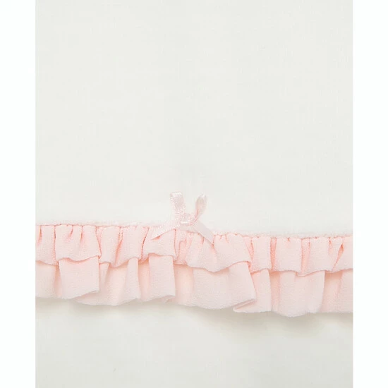 Wholesale ๐ฅฐ Little Me™ Floral Velour Footie Romper In Ivory ๐ - Image 5