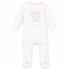 Outlet ✨ Little Me® Thank Heavens Footie In Light Pink 😍