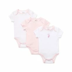 Wholesale 👏 Little Me® 3-Pack Ballerina Bodysuits In Pink 🤩
