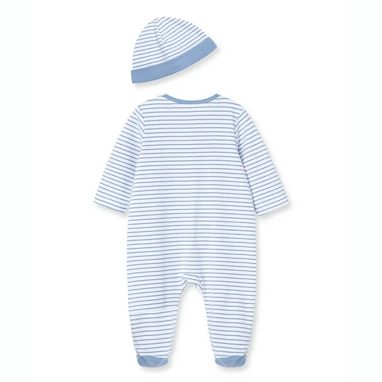 Hot Sale ⭐ Little Me® 2-Piece Elephant Footie And Hat Set ✨ - Image 2