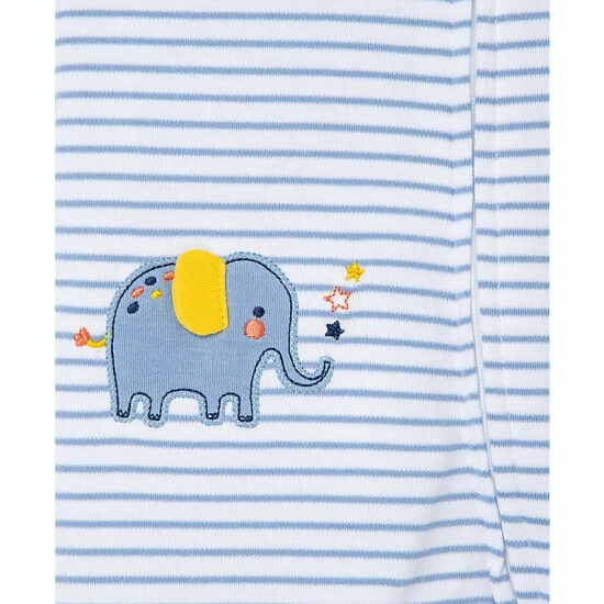 Hot Sale ⭐ Little Me® 2-Piece Elephant Footie And Hat Set ✨ - Image 4