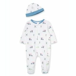 Cheap 🤩 Little Me® 2-Piece Golf Club Footie And Hat Set 🥰